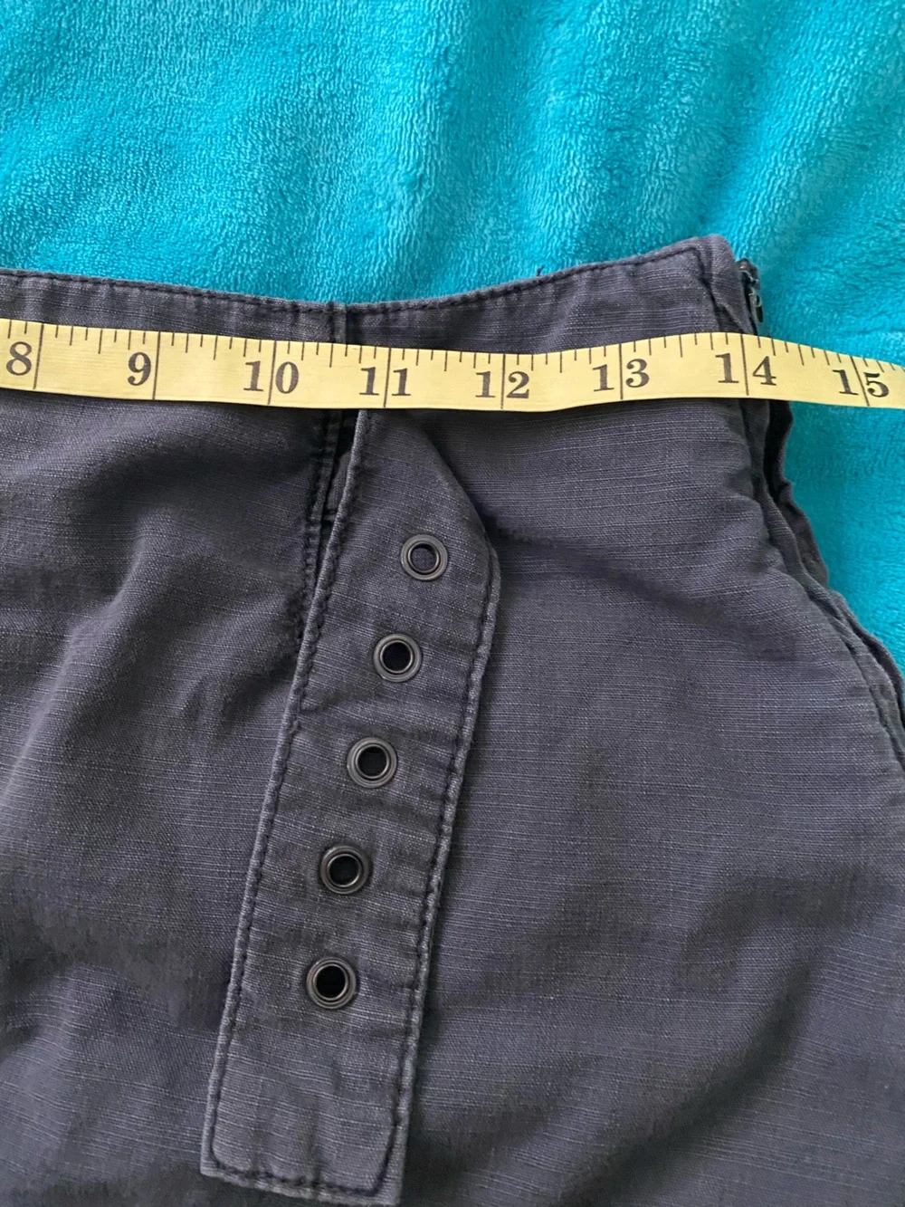 Free People Erika Utility Mini Skirt